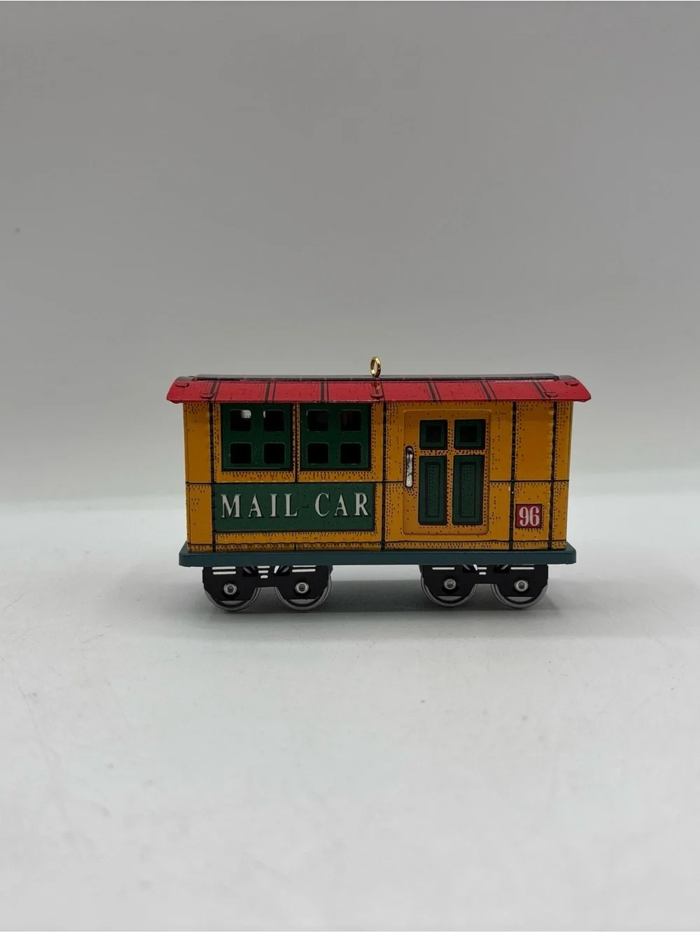 Hallmark Keepsake Ornament 1996 Vintage Yuletide Central 3rd In The Yuletide Ser